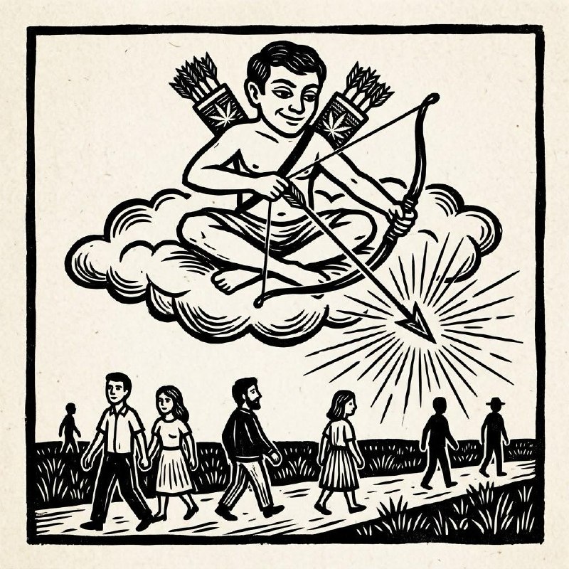 Cordel woodcut illustration of Rudá